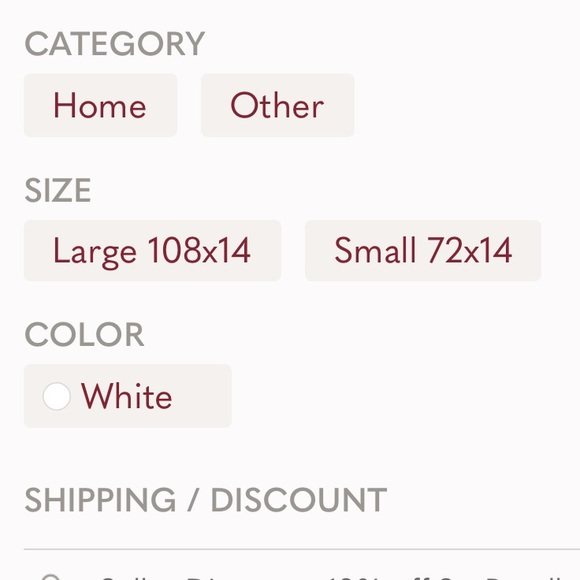 Macrame table runner-long - Picture 7 of 7